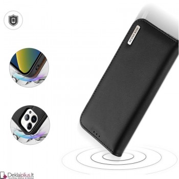Dux Ducis Hivo odinis dėklas - juodas (Apple Iphone 14 Pro) Dux Ducis Hivo odinis dėklas - juodas (Apple Iphone 14 Pro)